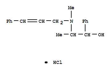 Benzenemethanol, a-[1-[methyl(3-phenyl-2-propen-1-yl)amino]ethyl]-,hydrochloride (1:1)
