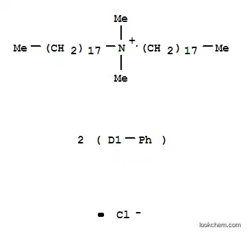 Molecular Structure of 25497-36-3 (dimethylbis(phenyloctadecyl)ammonium chloride)