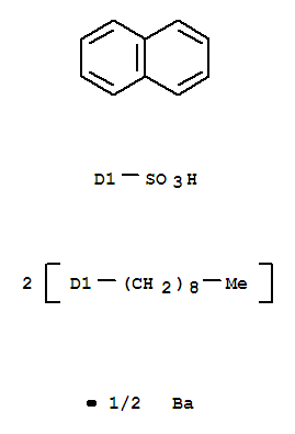 Naphthalenesulfonicacid, dinonyl-, barium salt (2:1) cas  25619-56-1