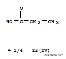 Molecular Structure of 25710-96-7 (zirconium(4+) propionate)