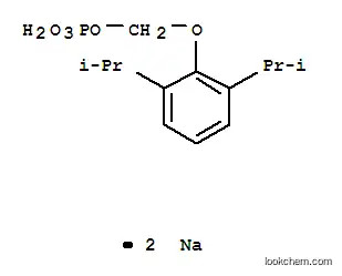 Molecular Structure of 258516-87-9 (FOSPROPOFOL DISODIUM (AQUAVAN))