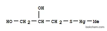 Molecular Structure of 2597-95-7 (Methylmercury 2,3-dihydroxypropylmercaptide)