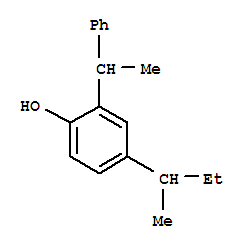 Phenol,4-(1-methylpropyl)-2-(1-phenylethyl)-
