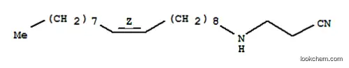 Molecular Structure of 26351-32-6 ((Z)-3-(9-octadecenylamino)propiononitrile)