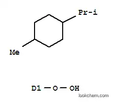 Molecular Structure of 26762-92-5 (menthane, monohydroperoxy derivative)
