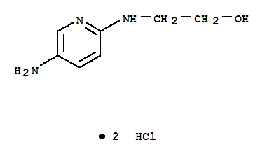 Ethanol,2-[(5-amino-2-pyridinyl)amino]-, hydrochloride (1:2)