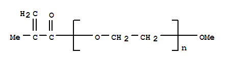 Monomethoxy poly(ethyleneglycol 400) methacrylate (mPEG400MA) (475) cas no. 26915-72-0 98%