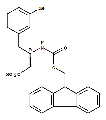 Benzenebutanoic acid, b-[[(9H-fluoren-9-ylmethoxy)carbonyl]amino]-3-methyl-,(bR)-