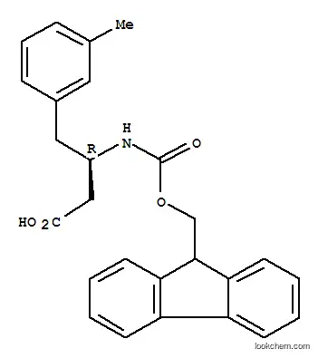 Molecular Structure of 269398-84-7 (FMOC-(R)-3-AMINO-4-(3-METHYL-PHENYL)-BUTYRIC ACID)