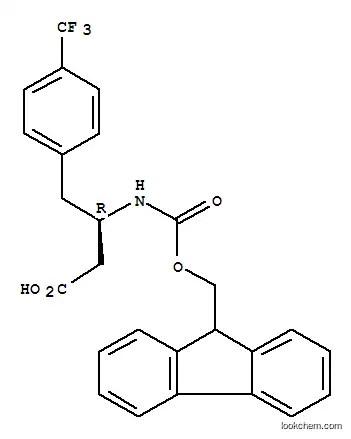 Molecular Structure of 269726-78-5 (Fmoc-(R)-3-Amino-4-(4-trifluoromethyl-phenyl)-butyric acid)