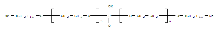 alpha, alpha'-phosphinicobis[ omega -(dodecyloxy)-poly(oxy-2-ethanediyl)