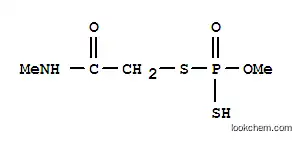 Phosphorodithioic acid, O-methyl S-(2-(methylamino)-2-oxoethyl) ester