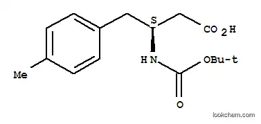 Molecular Structure of 270062-96-9 (BOC-(S)-3-AMINO-4-(4-METHYL-PHENYL)-BUTYRIC ACID)