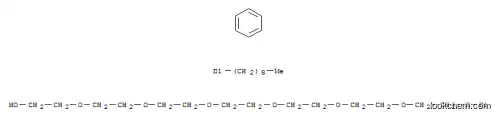 Molecular Structure of 27177-03-3 (20-(nonylphenoxy)-3,6,9,12,15,18-hexaoxaicosan-1-ol)