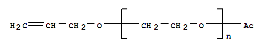Poly(oxy-1,2-ethanediyl),a-acetyl-w-(2-propen-1-yloxy)-