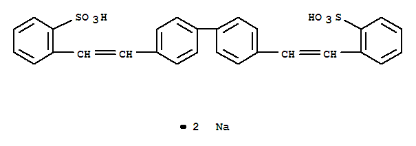 Benzenesulfonic acid,2,2'-([1,1'-biphenyl]-4,4'-diyldi-2,1-ethenediyl)bis-, sodium salt (1:2)