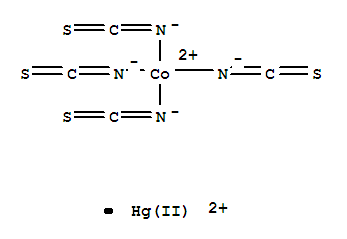 Cobaltate(2-),tetrakis(thiocyanato-kN)-, mercury(2+) (1:1), (T-4)- cas  27685-51-4
