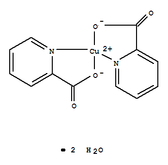 Copper,bis(2-pyridinecarboxylato-kN1,kO2)-, hydrate (1:2)