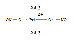 Diamminepalladium(II) nitrite solution, Pd 8-10 wt. % in water (cont. Pd) 28068-05-5