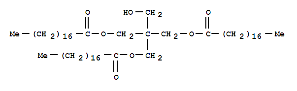 Octadecanoic acid,1,1'-[2-(hydroxymethyl)-2-[[(1-oxooctadecyl)oxy]methyl]-1,3-propanediyl] ester