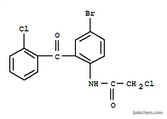 Molecular Structure of 285158-15-8 (N-[4-Bromo-2-(2-chlorobenzoyl)phenyl]-2-chloroacetamide)