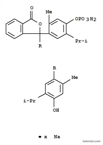 Molecular Structure of 28749-63-5 (THYMOLPHTHALEIN MONOPHOSPHATE DISODIUM SALT)