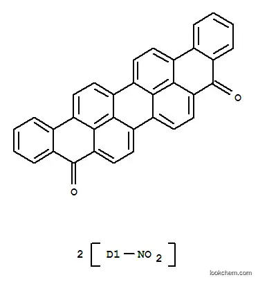 Molecular Structure of 28780-10-1 (dinitroviolanthrene-5,10-dione)