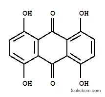 Molecular Structure of 28932-22-1 (Dihydro-1,4,5,8-tetrahydroxyanthraquinone)