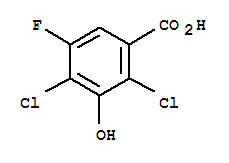 2,4-dichloro-5-fluoro-3-hydroxy-benzoic acid