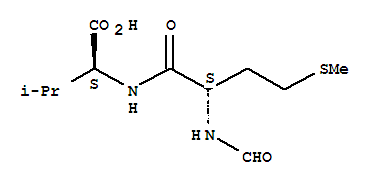L-Valine,N-(N-formyl-L-methionyl)- (9CI) cas  29790-45-2