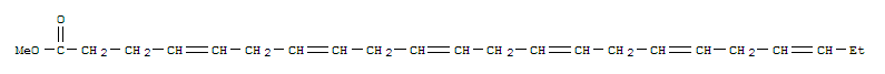 cis-4,7,10,13,16,19-Docosahexaenoic acid methyl ester[301-01-9 ]