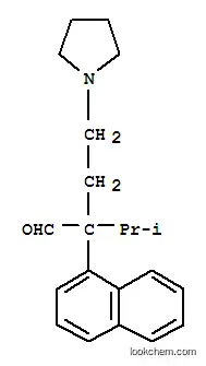 alpha-Isopropyl-alpha-(2-pyrrolidinoethyl)-1-naphthaleneacetaldehyde
