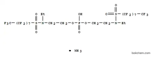 Ammonium bis(2-(N-ethyl(heptadecafluorooctane)sulphonylamino)ethyl) phosphate