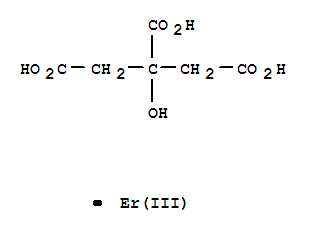 1,2,3-Propanetricarboxylicacid, 2-hydroxy-, erbium(3+) salt (1:1)