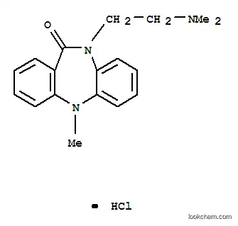 Molecular Structure of 315-80-0 (DIBENZEPINE HCL)