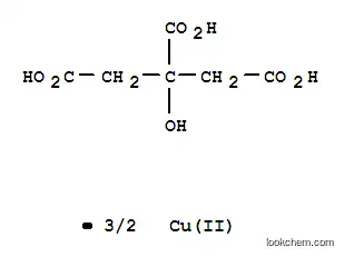 Tricopper(2+) bis(2-hydroxypropane-1,2,3-tricarboxylate)