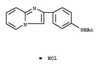 2-(p-Acetamidophenyl)imidazo(1,2-a)pyridineHCl