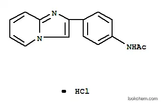 Molecular Structure of 3173-95-3 (2-(p-Acetamidophenyl)imidazo(1,2-a)pyridineHCl)