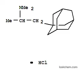 Molecular Structure of 31897-87-7 (1-(2-Dimethylaminopropyl)adamantane hydrochloride)