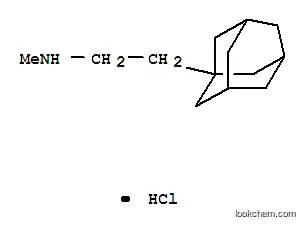 Molecular Structure of 31897-97-9 (1-(2-Methylaminoethyl)adamantane hydrochloride)