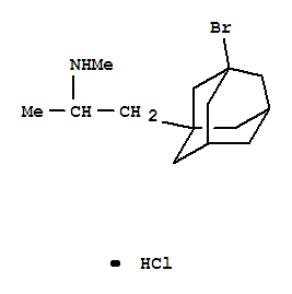 Tricyclo[3.3.1.13,7]decane-1-ethanamine,3-bromo-N,a-dimethyl-, hydrochloride (1:1)