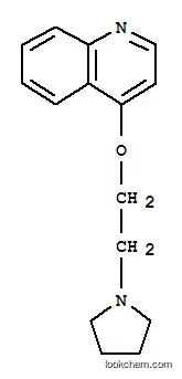 Quinoline, 4-(2-(1-pyrrolidinyl)ethoxy)-
