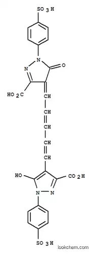 Molecular Structure of 32425-62-0 (4-[5-[3-carboxy-5-hydroxy-1-(4-sulphophenyl)-1H-pyrazol-4-yl]penta-2,4-dienylidene]-4,5-dihydro-5-oxo-1-(4-sulphophenyl)-1H-pyrazole-3-carboxylic acid)