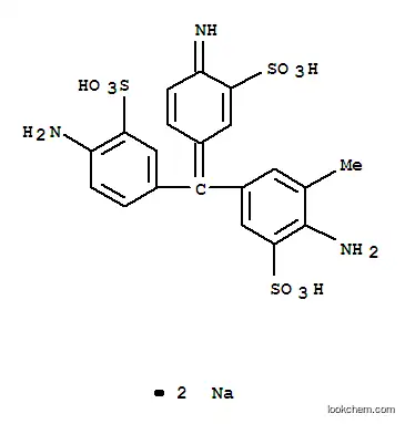 Molecular Structure of 3244-88-0 (Fuchsin Acid)