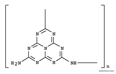 Molecular Structure of 32518-77-7 (Poly(8-amino-1,3,4,6,7,9,9b-heptaazaphenalene-2,5-diyl)imino)