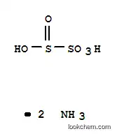 Molecular Structure of 32736-64-4 (Ammonium metabisulfite)