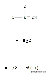 Molecular Structure of 32916-07-7 (Palladium(II) nitrate dihydrate)