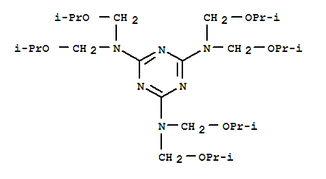 1,3,5-Triazine-2,4,6-triamine,N2,N2,N4,N4,N6,N6-hexakis[(1-methylethoxy)methyl]-