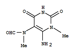 2,4-PYRIMIDINEDIONE,1,2,3,4-TETRAHYDRO-6-AMINO-5-FORMYLMETHYLAMINO-1- METHYL-