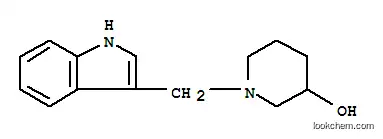 Molecular Structure of 331976-99-9 (1-(1H-Indol-3-ylmethyl)-3-piperidinol)